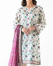 Orient Off-white Lawn Suit- Pakistani Designer Lawn Suits