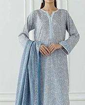 Baby Blue Lawn Suit