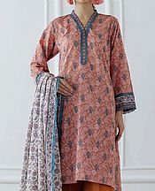 Tea Pink Lawn Suit