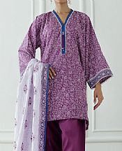 Purple Lawn Suit