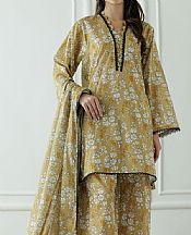 Mustard Lawn Suit