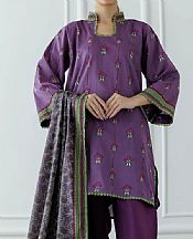 Orient Purple Lawn Suit- Pakistani Lawn Dress