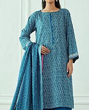 Orient Venice Blue Lawn Suit- Pakistani Lawn Dress