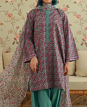 Orient Viridian Green Lawn Suit- Pakistani Designer Lawn Suits