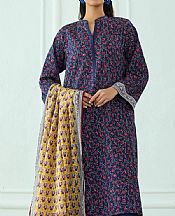 Orient Blue Zodiac Lawn Suit- Pakistani Designer Lawn Suits