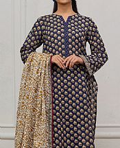 Orient Navy Blue Lawn Suit- Pakistani Lawn Dress