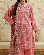 Orient Sea Pink Lawn Suit- Pakistani Designer Lawn Suits