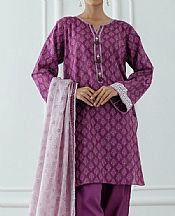 Orient Plum Lawn Suit- Pakistani Lawn Dress