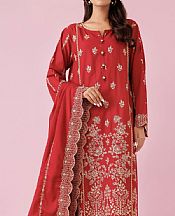 Orient Wine Red Lawn Suit- Pakistani Lawn Dress