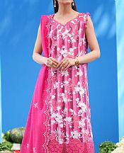 Parishay Pink Lawn Suit- Pakistani Lawn Dress