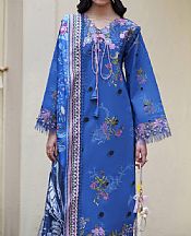 Parishay Royal Blue Lawn Suit- Pakistani Designer Lawn Suits
