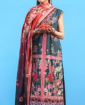 Parishay Multi Lawn Suit- Pakistani Lawn Dress