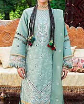 Parishay Summer Green Dobby Suit- Pakistani Winter Dress