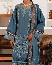Slate Blue Karandi Suit