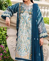 Parishay Off-white Viscose Suit- Pakistani Winter Dress