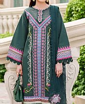 Parishay Teal Viscose Suit- Pakistani Winter Clothing