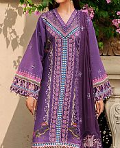 Parishay Purple Viscose Suit- Pakistani Winter Dress