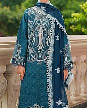 Parishay Teal Viscose Suit- Pakistani Winter Clothing