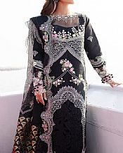 Parishay Black Lawn Suit- Pakistani Lawn Dress