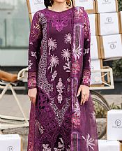 Purple Lawn Suit