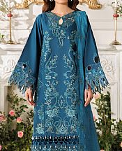 Denim Blue Lawn Suit
