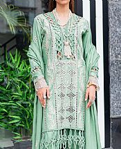 Parishay Bay Leaf Woolen Suit- Pakistani Winter Dress