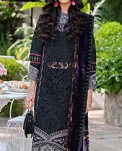 Parishay Black Corduroy Suit- Pakistani Winter Clothing