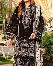 Parishay Black Khaddar Suit- Pakistani Winter Dress