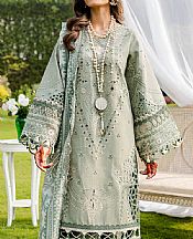 Parishay Sage Green Khaddar Suit- Pakistani Winter Dress