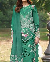 Parishay Viridian Green Lawn Suit- Pakistani Designer Lawn Suits