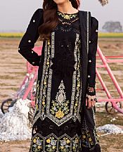 Parishay Black Lawn Suit- Pakistani Designer Lawn Suits