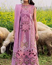 Parishay Mauve Lawn Suit- Pakistani Lawn Dress