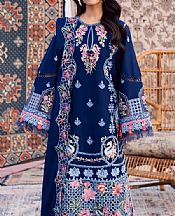 Parishay Blue Lawn Suit- Pakistani Lawn Dress