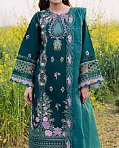 Parishay Teal Lawn Suit- Pakistani Designer Lawn Suits