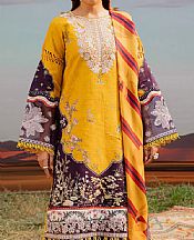 Parishay Mustard Khaddar Suit- Pakistani Winter Clothing