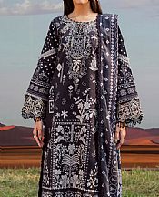 Parishay Black Khaddar Suit- Pakistani Winter Clothing