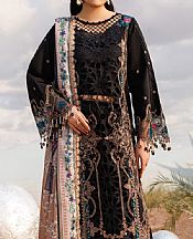 Parishay Black Lawn Suit- Pakistani Designer Lawn Suits