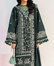 Parishay Charcoal Grey Lawn Suit- Pakistani Lawn Dress
