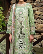 Parishay Pistachio Green Lawn Suit- Pakistani Designer Lawn Suits