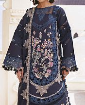 Parishay Navy Blue Lawn Suit- Pakistani Designer Lawn Suits