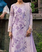 Parishay Lilac Lawn Suit- Pakistani Designer Lawn Suits