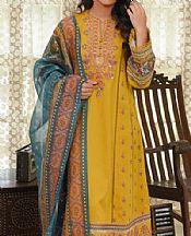 Mustard Linen Suit- Pakistani Winter Clothing