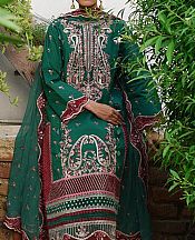 Emerald Green Linen Suit- Pakistani Winter Clothing
