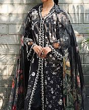 Qalamkar Black Lawn Suit- Pakistani Designer Lawn Suits