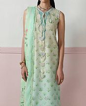 Mint Green Lawn Suit
