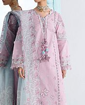 Qalamkar Lavender Lawn Suit- Pakistani Lawn Dress