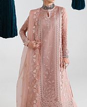 Qalamkar Rose Pink Lawn Suit- Pakistani Designer Lawn Suits