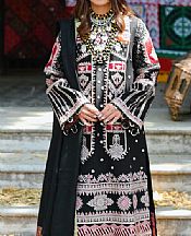 Black Karandi Suit- Pakistani Winter Clothing