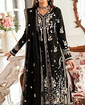 Qalamkar Black Lawn Suit- Pakistani Designer Lawn Suits