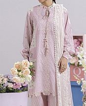 Qalamkar Pink Lawn Suit- Pakistani Designer Lawn Suits